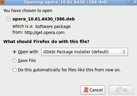 install opera ubuntu