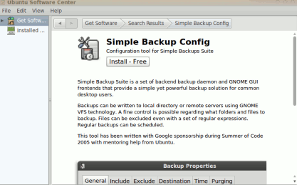 installing simple backup config on ubuntu 10.04