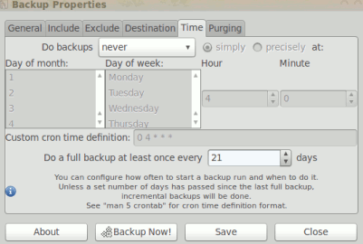 simple backup config for ubuntu 10.04