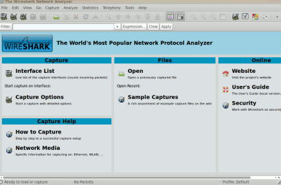 network analyzer-wireshark for ubuntu 