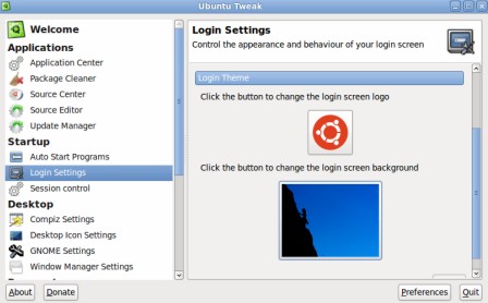 change login screen ubuntu