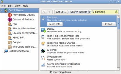 how to install banshee in ubuntu 10.04