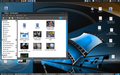 gnome desktop theme - ubuntustudio