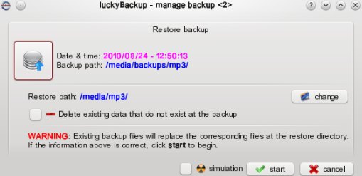 backup software for ubuntu 10.10