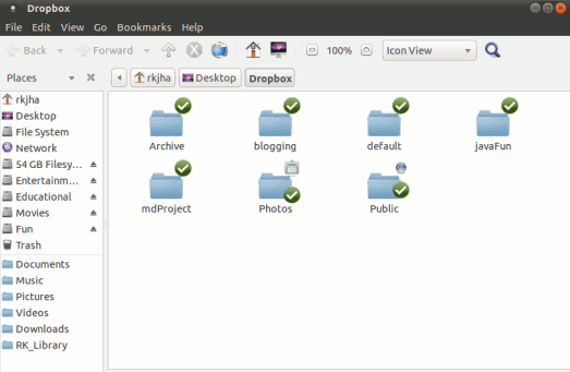Dropbox on Ubuntu 10.10