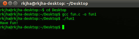How To Compile N Execute Run C C Program In Ubuntu 12 04 Sudobits Free And Open Source Stuff