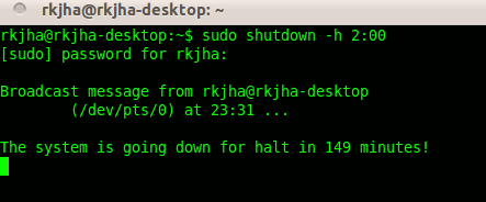 automatic-shutdown-ubuntu