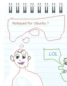 notepad-for-ubuntu-11-04