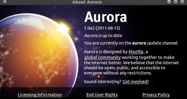 firefox aurora 7.0a2