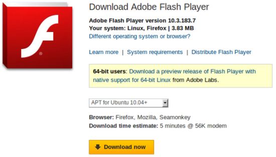 download-adobe-flash player