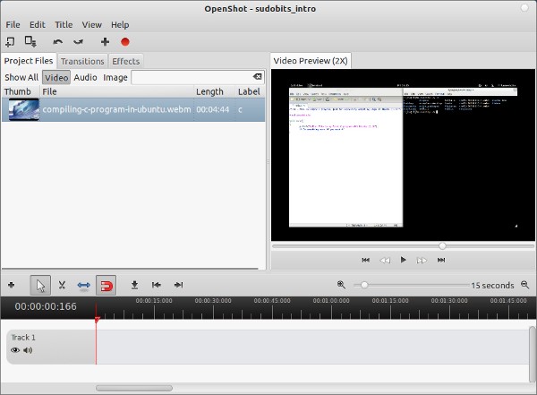 openshot-video-editor