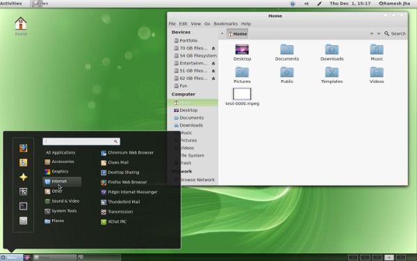Gnome shell Themes for Linux Mint