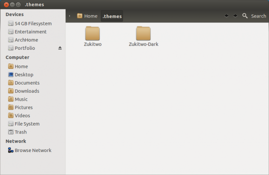 installing Gnome themes