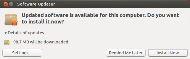 software-updater in Ubuntu 12.10