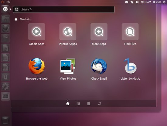 ubuntu-11-10 with Unity