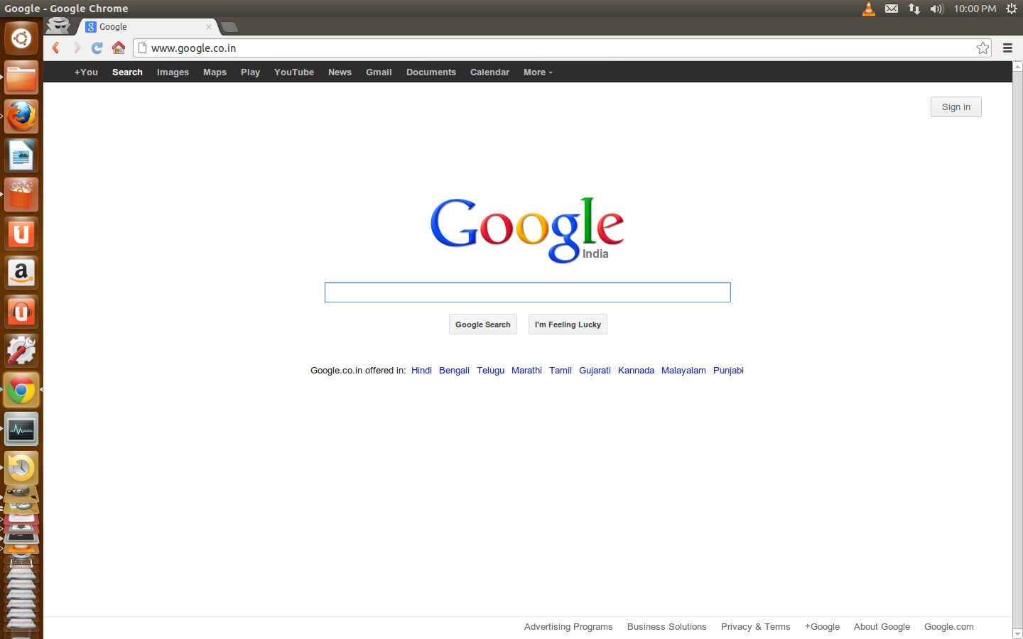 Google Chrome : Ubuntu 12.10