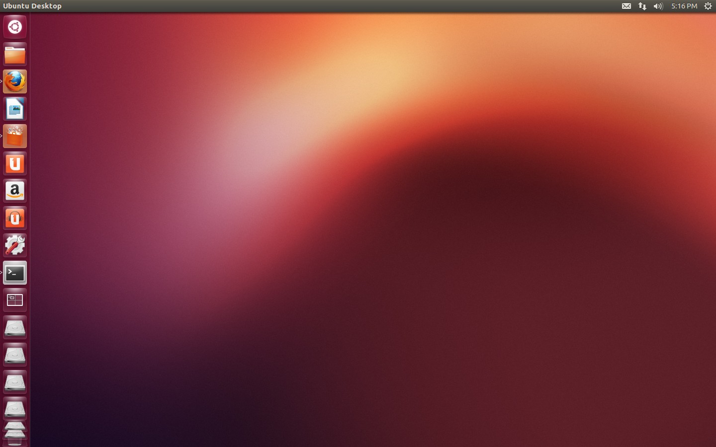Ubuntu 12.10 - Desktop